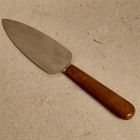 savtakket en side spatel kniv Johh Watts retro kniv Sheffield